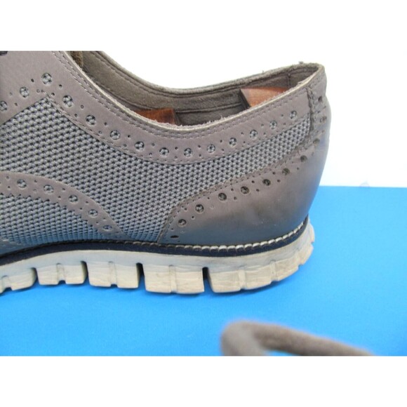 Cole Haan Zerogrand Mens Grey Leather Wingtip Lace Up Sneakers Size 13 M - Picture 12 of 16